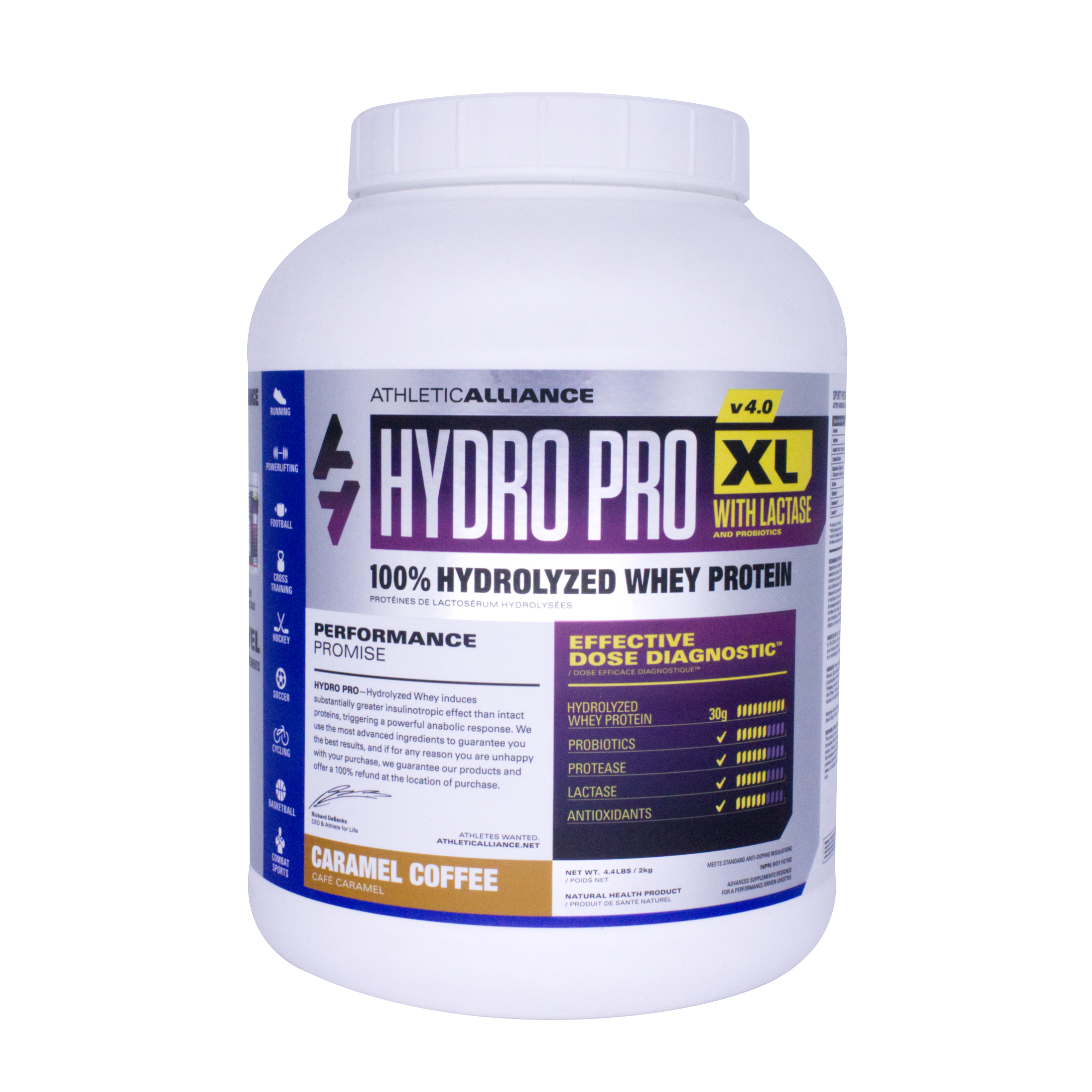 Hydro Pro 100% Hydrolyzed Whey Protein - Caramel Coffee  | GNC